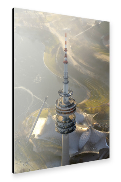 Alu-Dibond "München Olympiaturm" 30x20 cm artboxONE