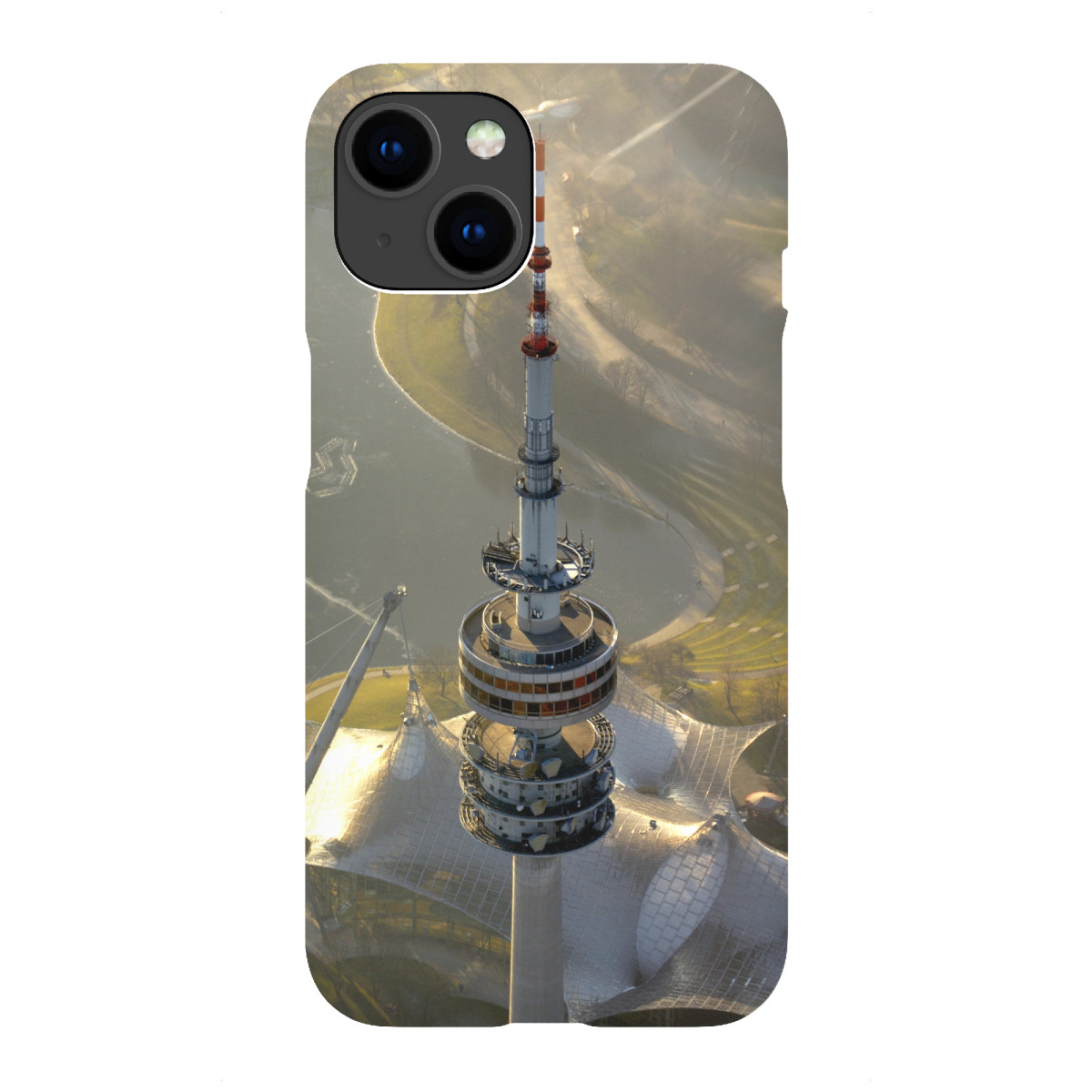 "München Olympiaturm"für iPhone - Premium-Case Handyhülle artboxONE