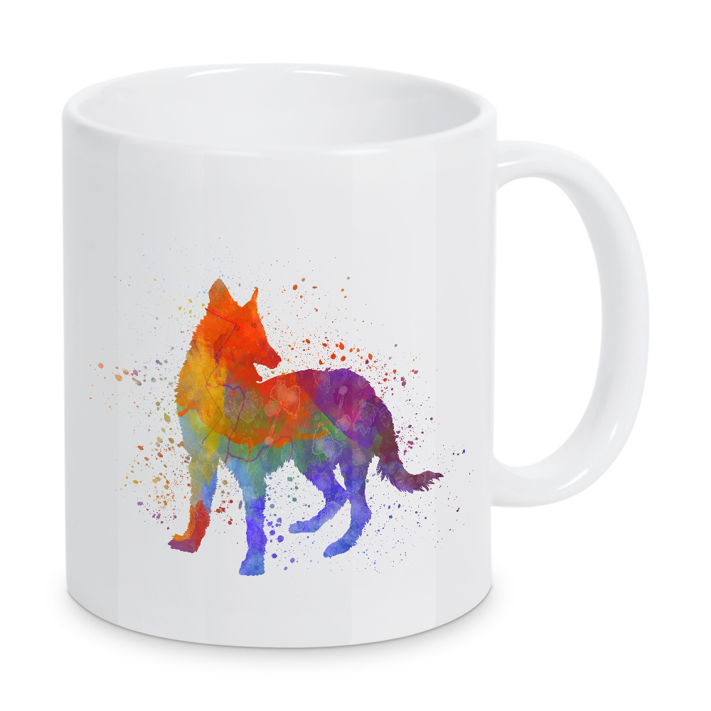 Tasse "Portuguese Warren Hound" artboxONE - Tiere,Abstrakt - Dog,Dogs,Pet,Animal,Mammal,Watercolor,Dog poster,Illustration,Abstract