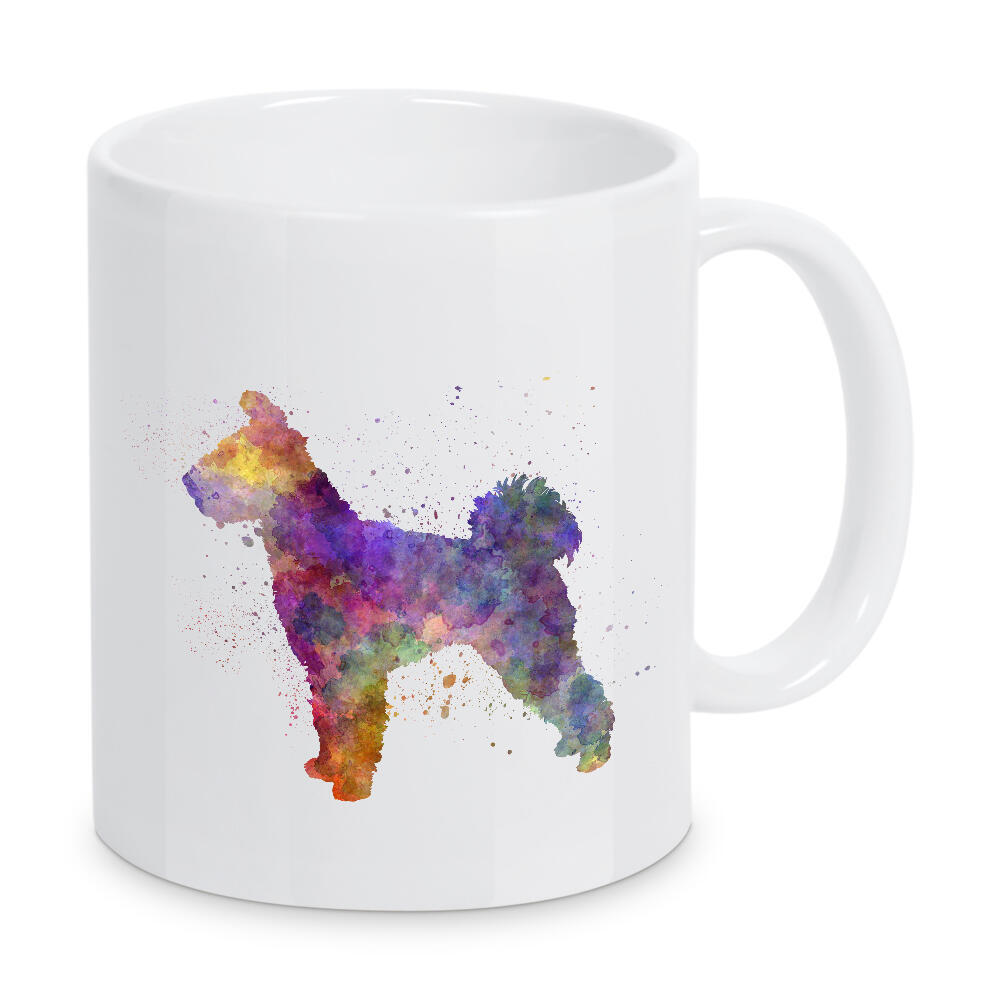 Tasse "Pumi in watercolor" artboxONE - Tiere,Abstrakt - Dog,Pet,Mammal,Watercolor,Dog poster,Abstract,Tier,Animal,Hund