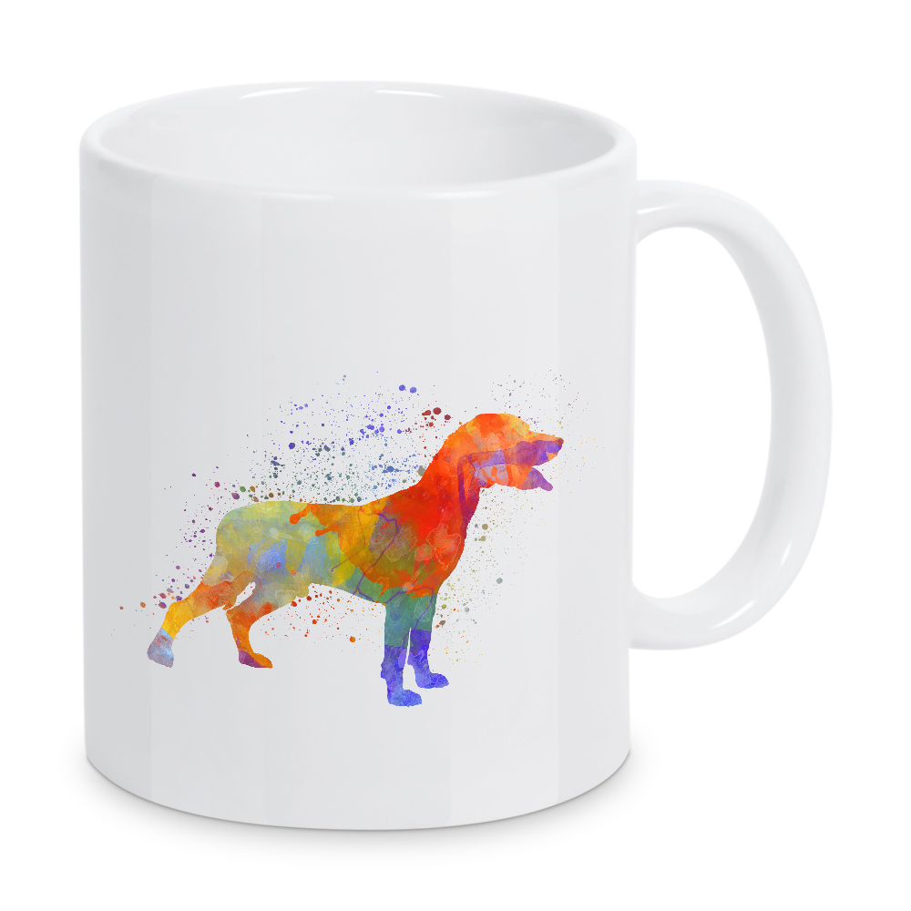 Tasse "Save Valley Scenthound dog" artboxONE - Tiere,Abstrakt - Dog,Pet,Animal,Mammal,Watercolor,Abstract,Hund,Bunt,Colorful