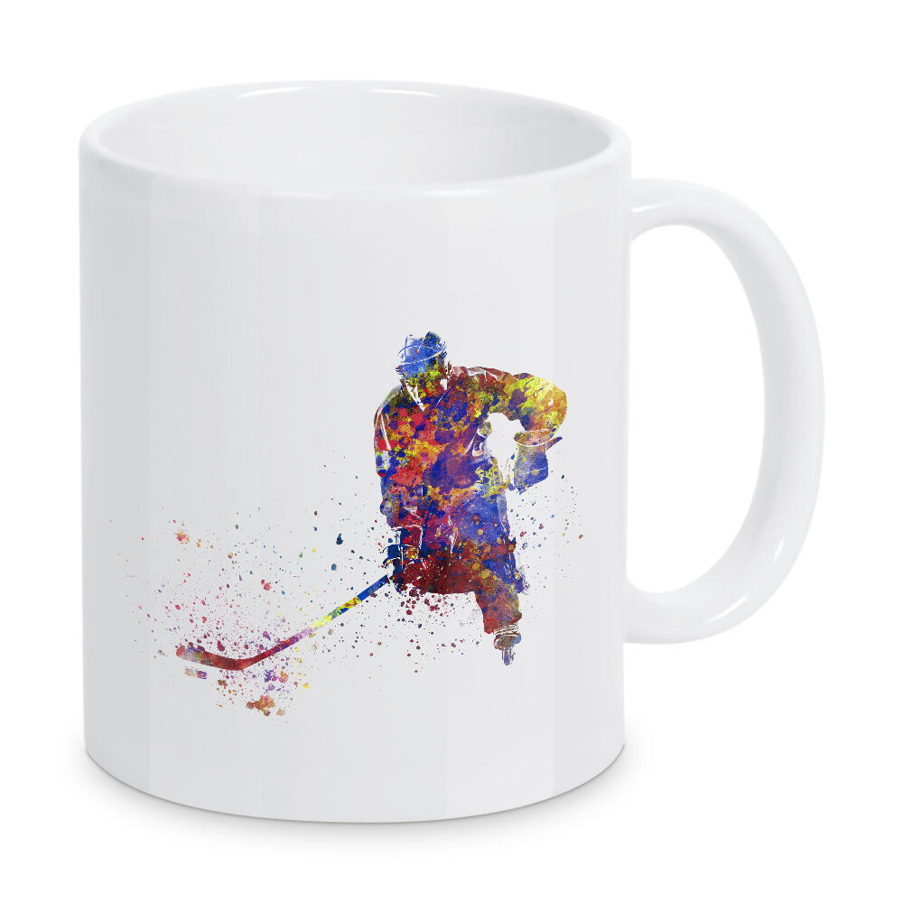 Tasse "Eishockey in Aquarell" artboxONE - Abstrakt,Sport