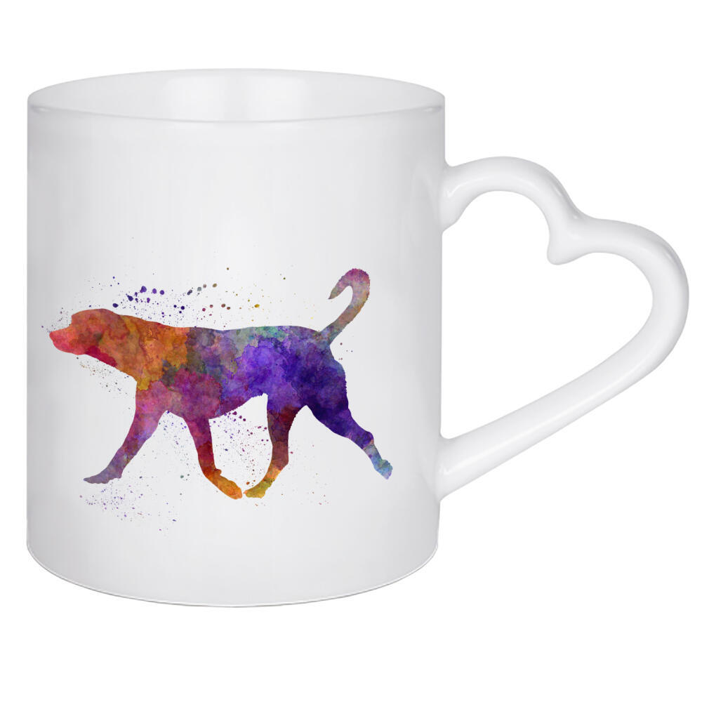 Herztasse "Siebenbürgischer Jagdhund" artboxONE - Tiere,Abstrakt