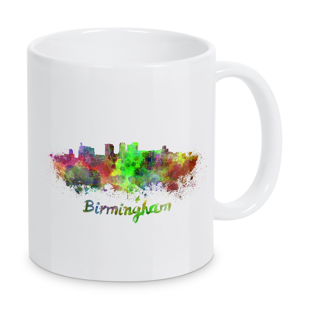 Tasse "BIRMINGHAM alabama skyline -b" artboxONE - Städte,Reise,Abstrakt,Architektur