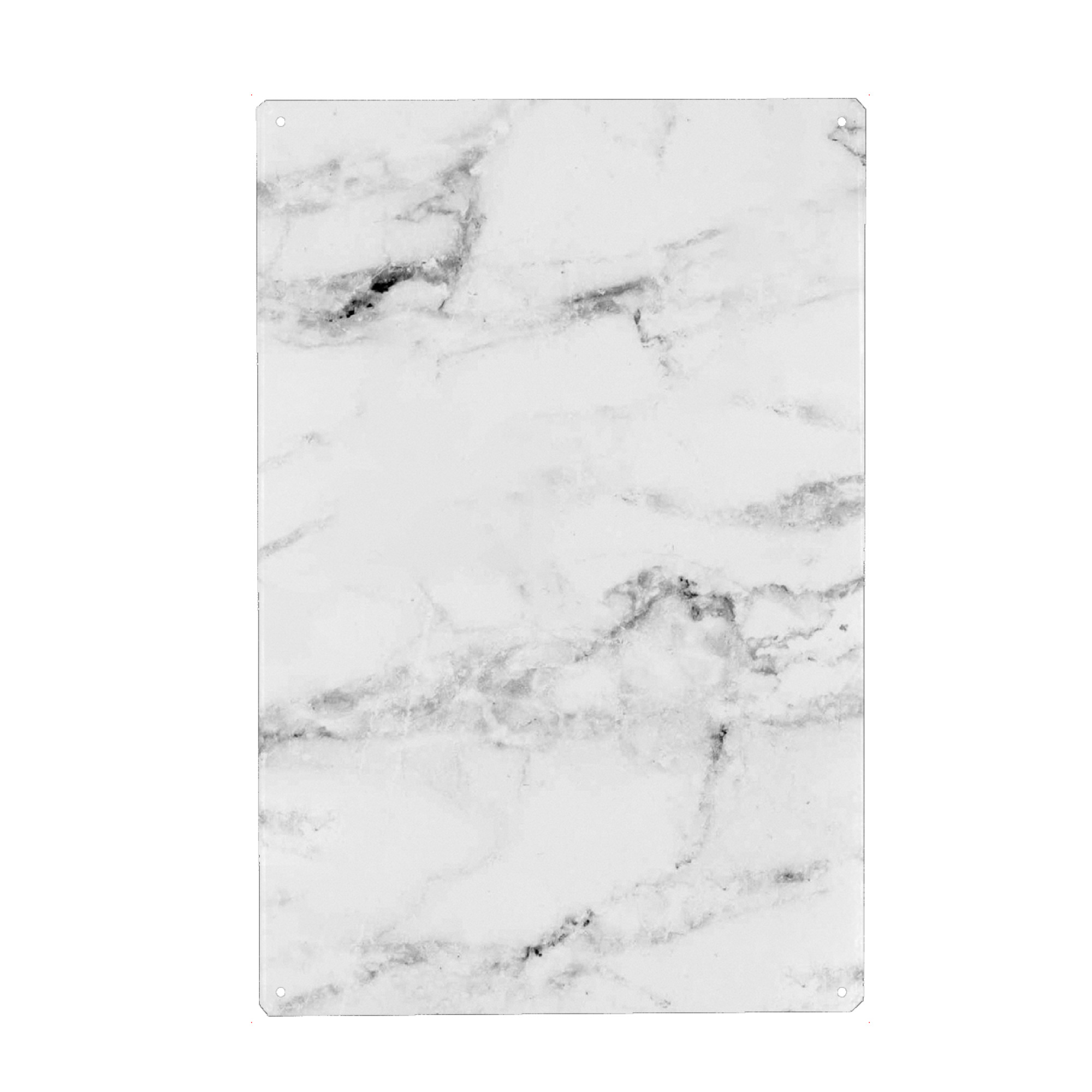 Holzbild "Marble" artboxONE - Abstrakt,Schwarzweiß,Geometrie,Marmor - Marmor,Marmor