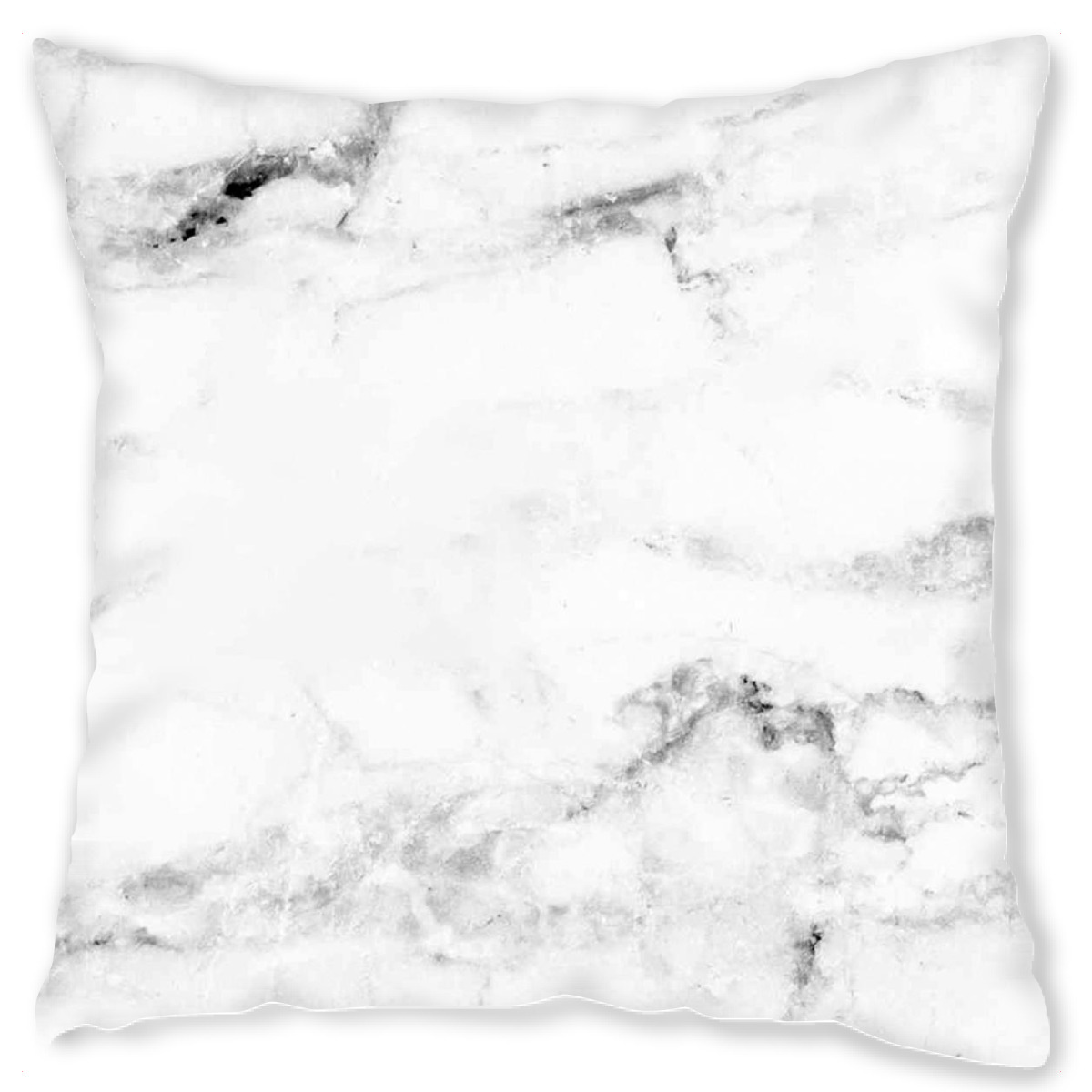 Design-Kissen "Marble" artboxONE - Abstrakt,Schwarzweiߟ,Geometrie,Marmor - Marmor,Marmor