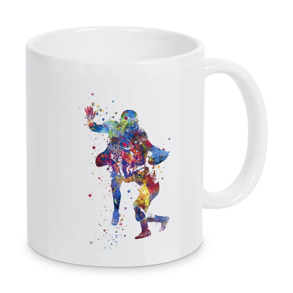 Tasse "American football players-d" artboxONE - Abstrakt,Sport,Sport / Fußball