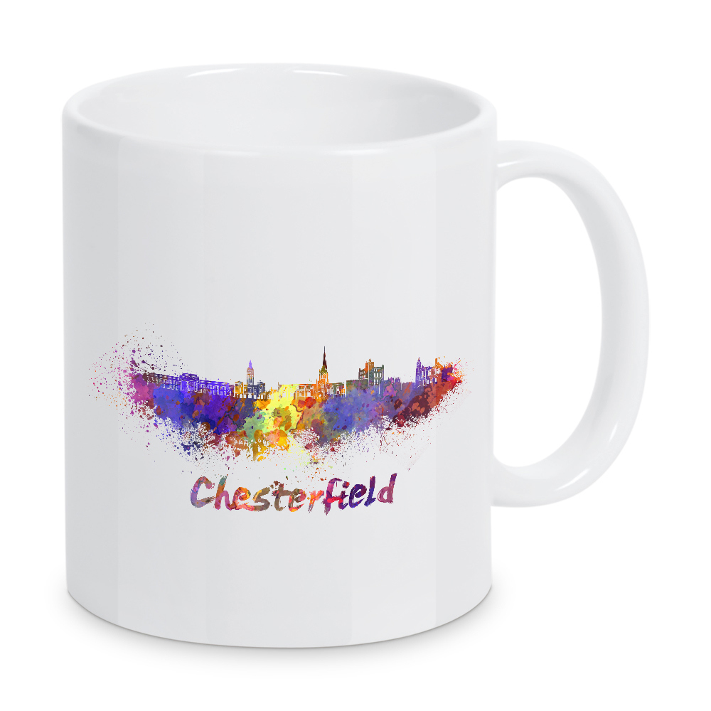 Tasse "CHESTERFIELD skyline" artboxONE - Städte,Reise,Abstrakt,Architektur