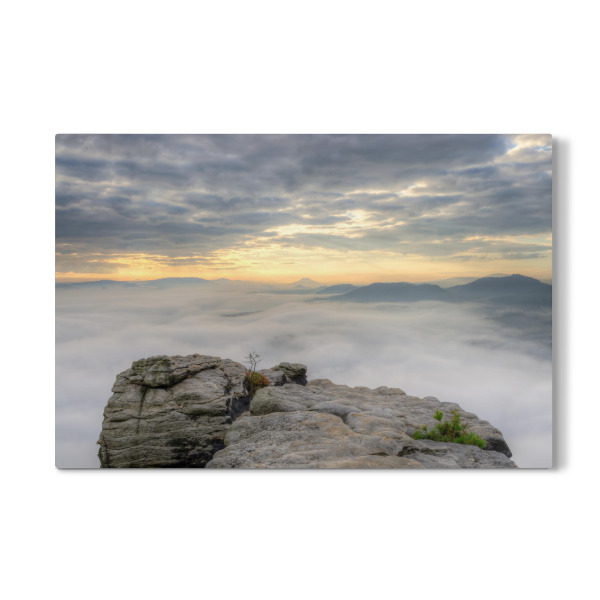 Galerie-Print "Elbsandsteingebirge Nebelmeer" 30x20 cm artboxONE