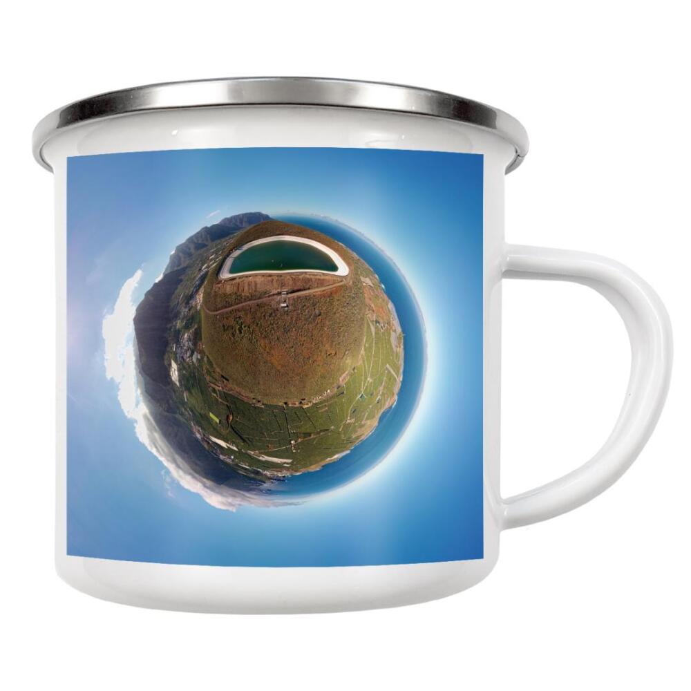 Emaille Tasse "Teneriffa - Montana Taco; Osthang" artboxONE - Städte,Natur,Reise,Architektur,Reise / Strand und Meer