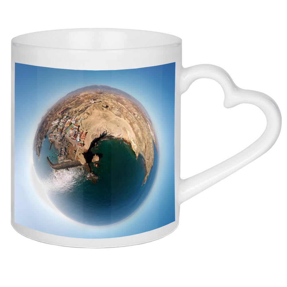 Herztasse "Teneriffa - San Miguel de Tajao;Mi" artboxONE - Städte,Natur,Reise,Reise / Strand und Meer,Reise / Länder