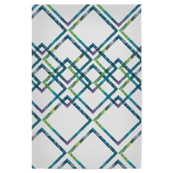 Poster "Geo Pattern 2" artboxONE - Geometrie - Viereck,Rechteck