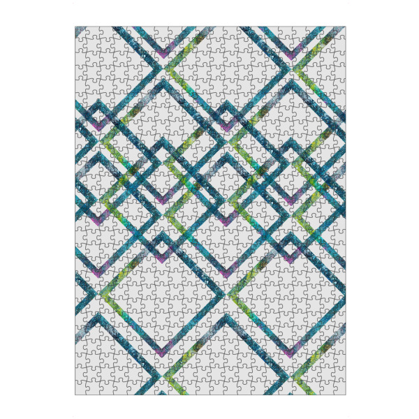 artboxONE Puzzle "Geo Pattern 2" artboxONE - Geometrie - Viereck,Rechteck - Bild Viereck