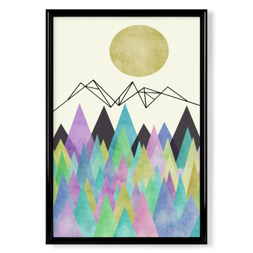 Coloured Forest Moon