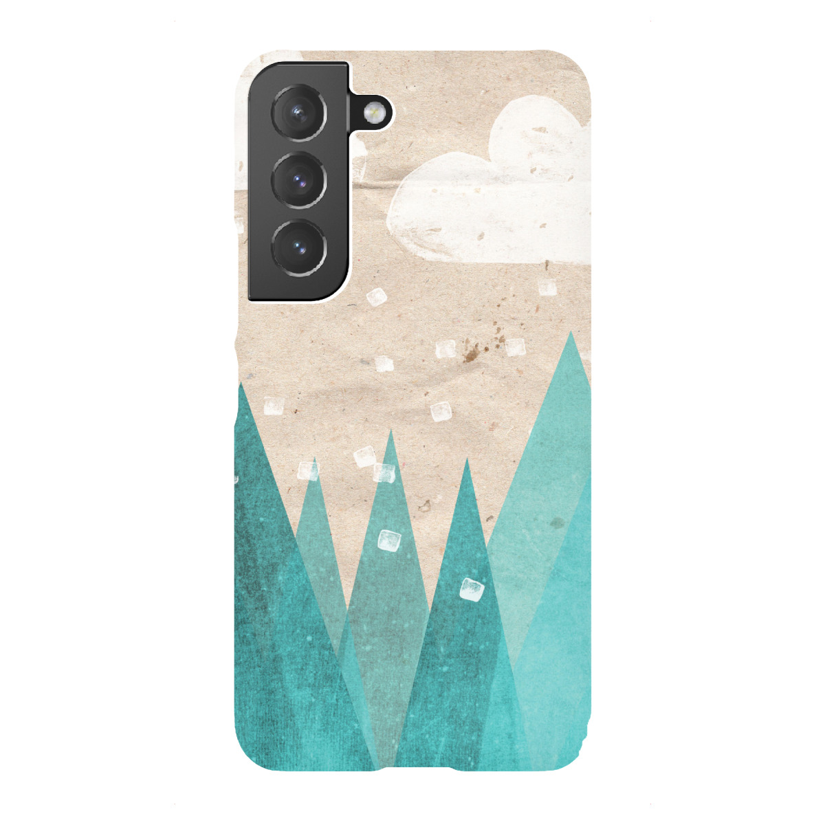 Samsung Galaxy "Wolkenberg" Premium-Case Handyhülle artboxONE