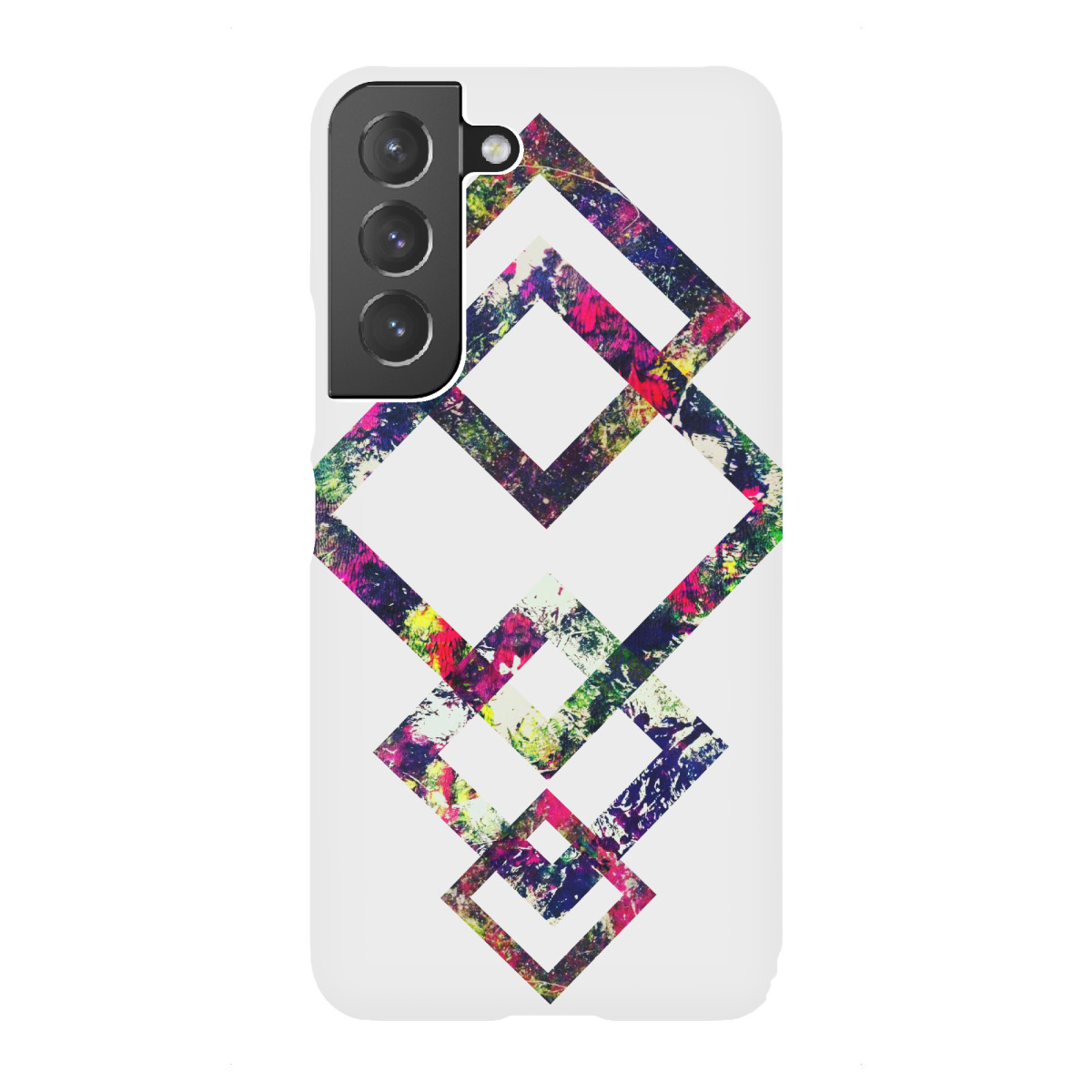 Samsung Galaxy "Coloured Geo" Premium-Case Handyhülle artboxONE