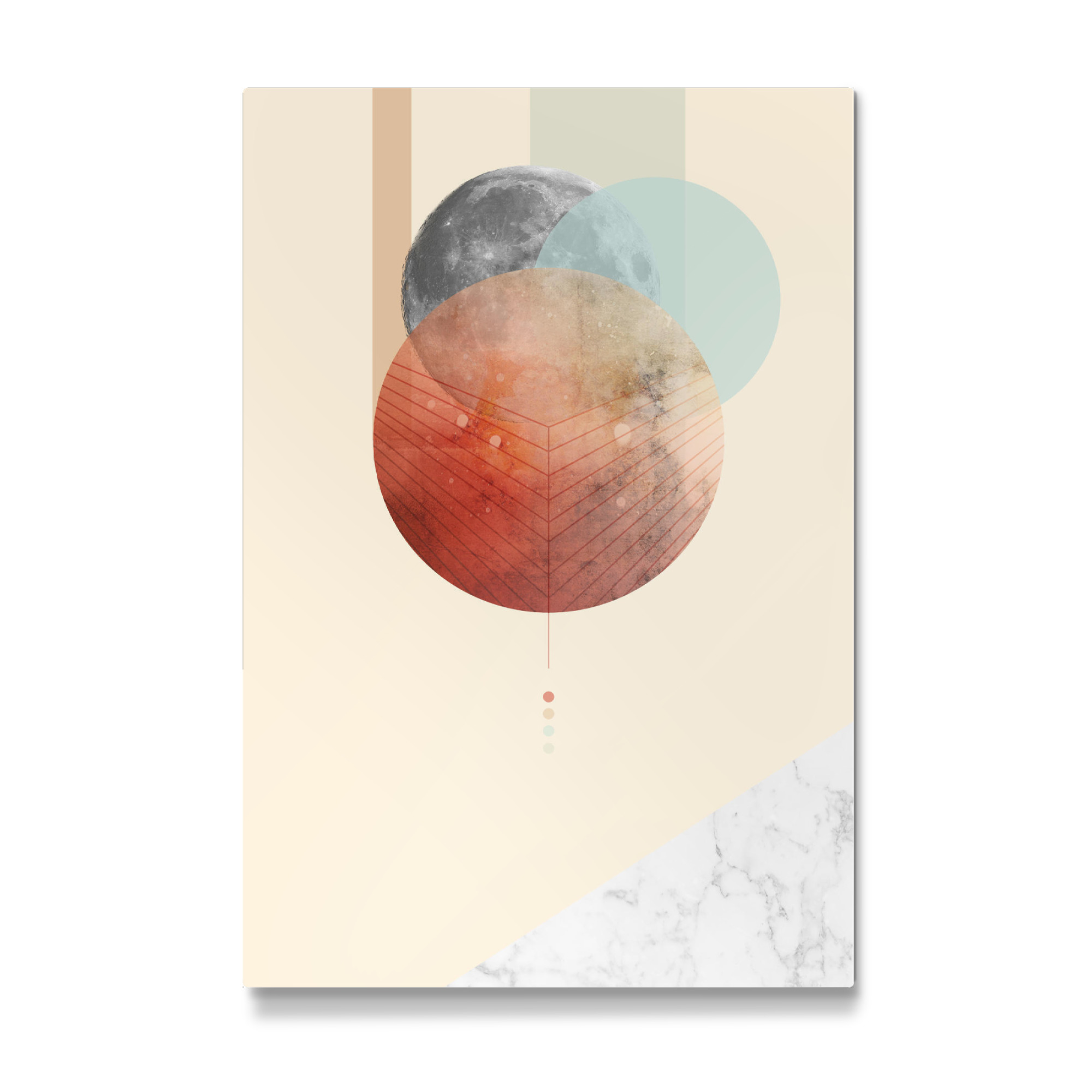 Galerie-Print "Geo Moon II" 30x20 cm artboxONE