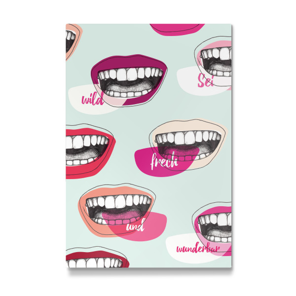Galerie-Print "Wild Frech Wunderbar" 30x20 cm artboxONE