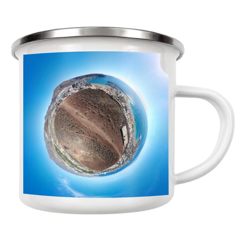 Emaille Tasse "Teneriffa- Montaña Chayofita;Grat" artboxONE - Städte,Natur,Reise,Architektur,Reise / Strand und Meer