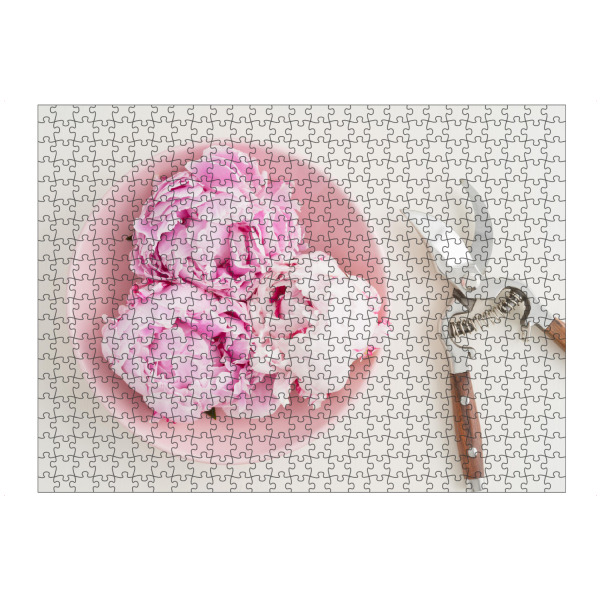 Puzzle Ravensburger "Flower Garden III" artboxONE - Rock the kitchen,Floral,Essen & Trinken - Blumen,Flower,Blume,Flowers,Gärtner,Garten