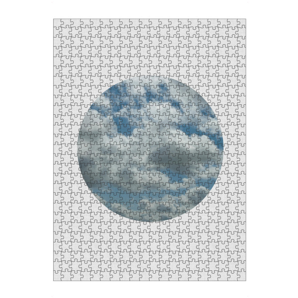 artboxONE Puzzle "Cloud Circle I" artboxONE - Natur,Abstrakt,Geometrie