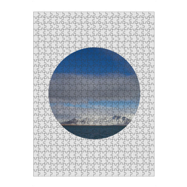 Puzzle Ravensburger "Mountain Circle II" artboxONE - Natur,Reise,Abstrakt