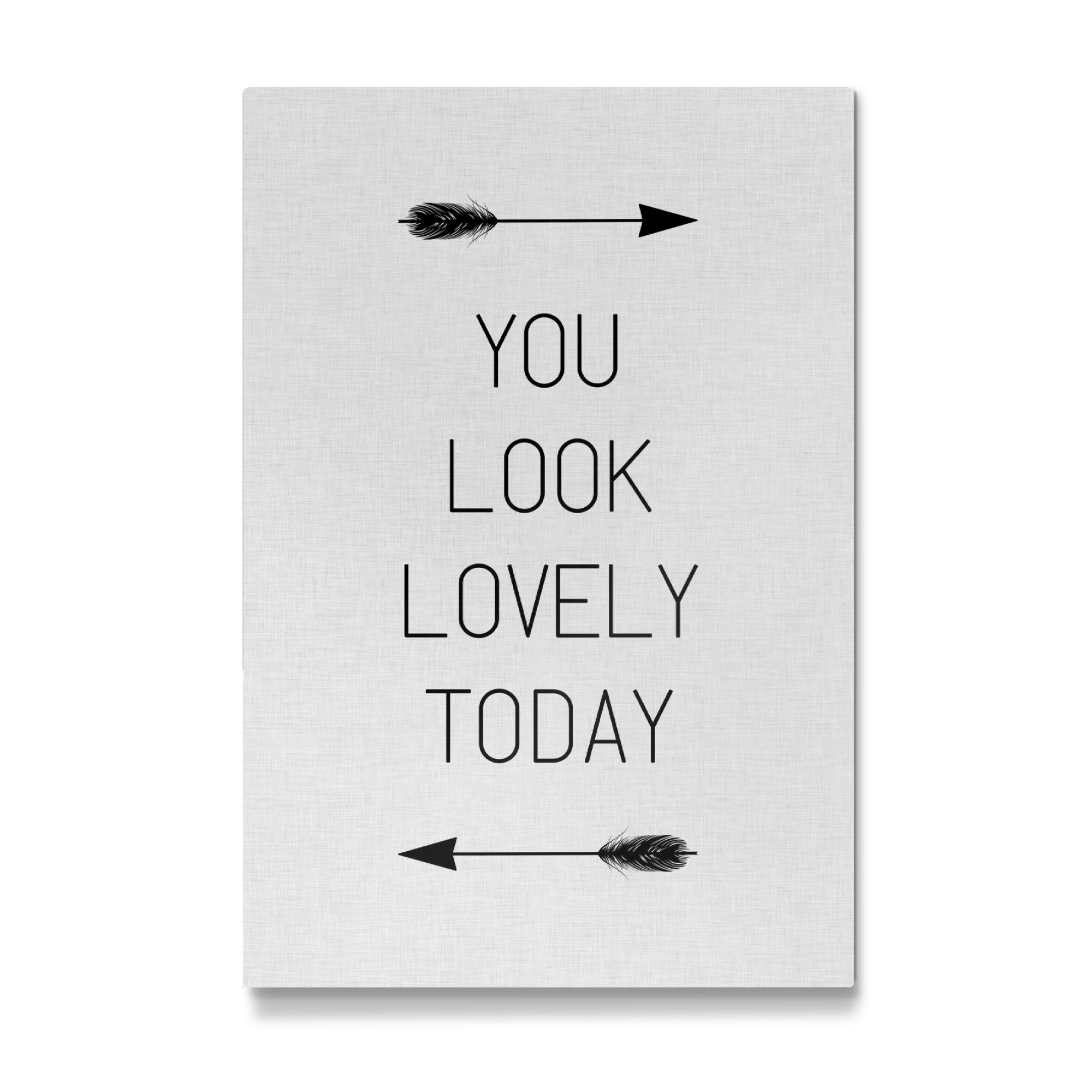 Galerie-Print "You Look Lovely Today Arrow" 30x20 cm artboxONE