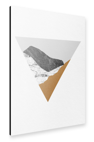 Alu-Dibond "Marble Rectangle" 30x20 cm artboxONE