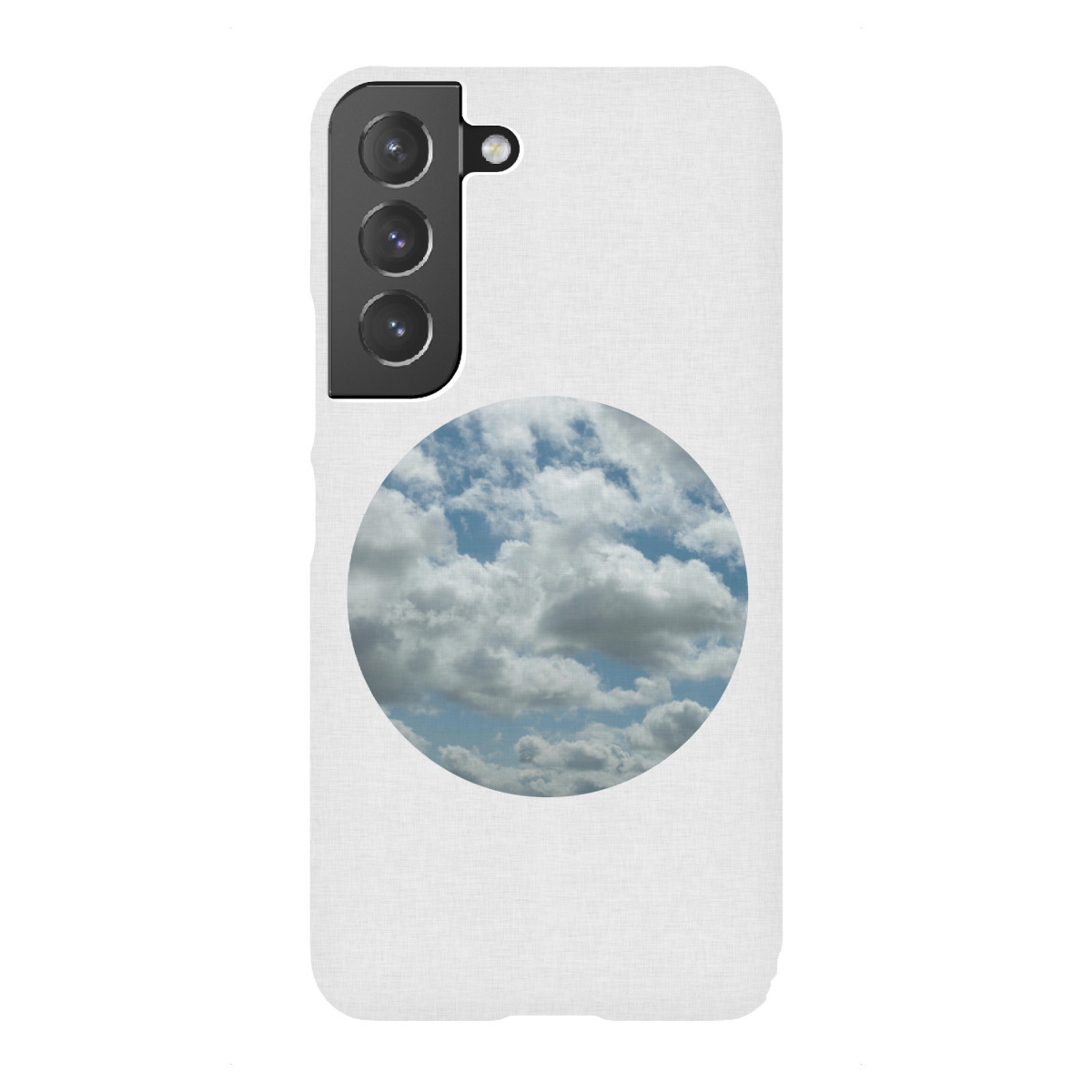 Samsung Galaxy "Cloud Circle I" Premium-Case Handyhülle artboxONE