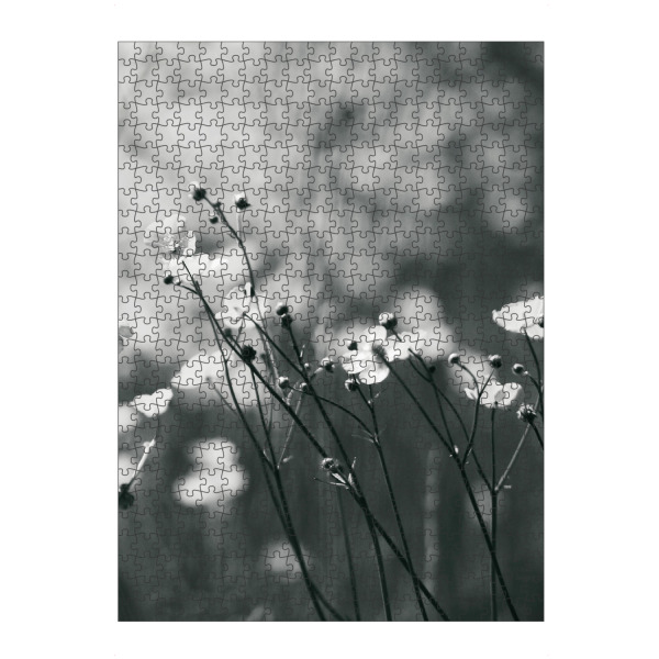 Puzzle Ravensburger "Flower Meadow I" artboxONE - Floral,Schwarzweiß - Lilie,Lilie,Blume,Blume,Wiese,Wiese,Natur,Natur - Bild Lilie