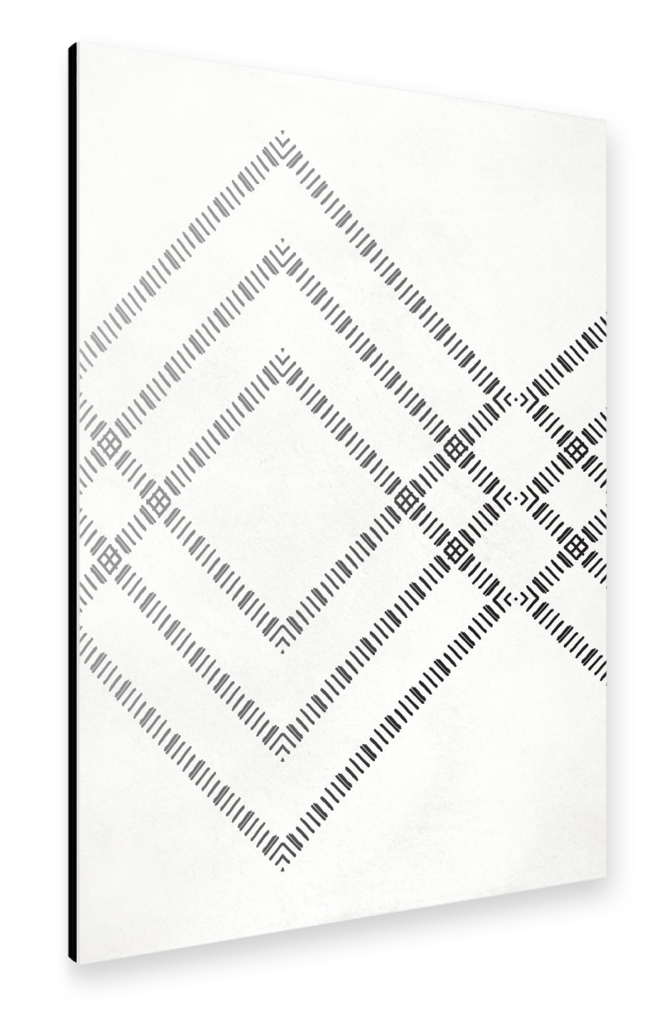 Alu-Dibond "Geometric Three" 75x50 cm artboxONE