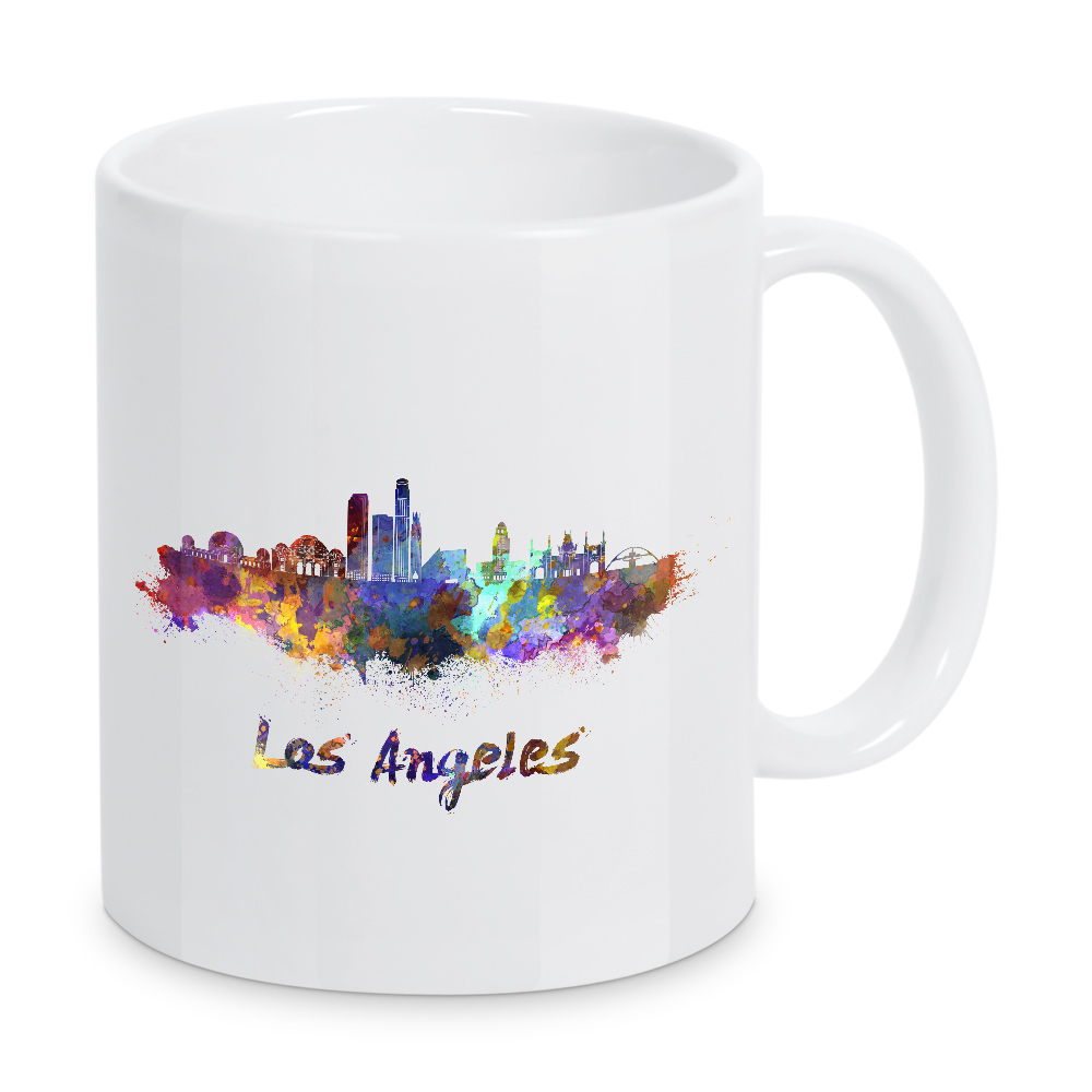 Tasse "LOS ANGELES skyline-f" artboxONE - Städte,Abstrakt,Architektur