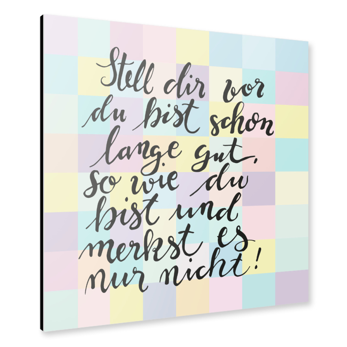 Stell Dir Vor Als Alu-Print Bei ArtboxONE Kaufen