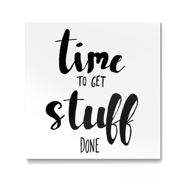 Galerie-Print "Get Stuff Done" 30x30 cm artboxONE