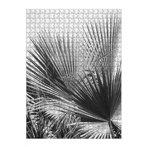 artboxONE Puzzle "Palms 2" artboxONE - Floral,Schwarzweiß,Sommer - Palme,Palme,Pflanze,Pflanze,Tropisch,Tropisch - Bild Palme