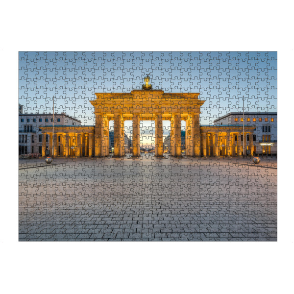 Puzzle Ravensburger "Morgens am Brandenburger Tor" artboxONE - Städte / Berlin - Berlin,Brandenburger tor,Hauptstadt - Bild Berlin