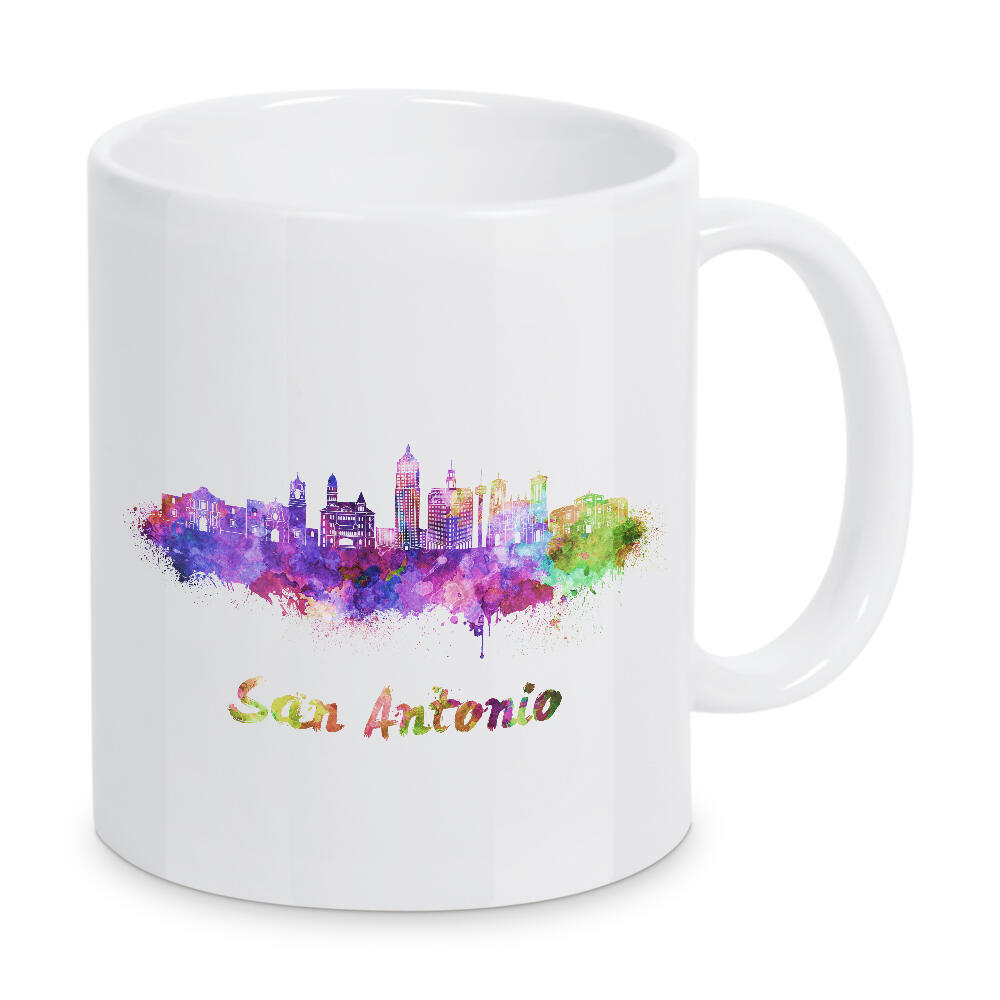 Tasse "SAN ANTONIO skyline-x" artboxONE - Städte,Abstrakt,Architektur