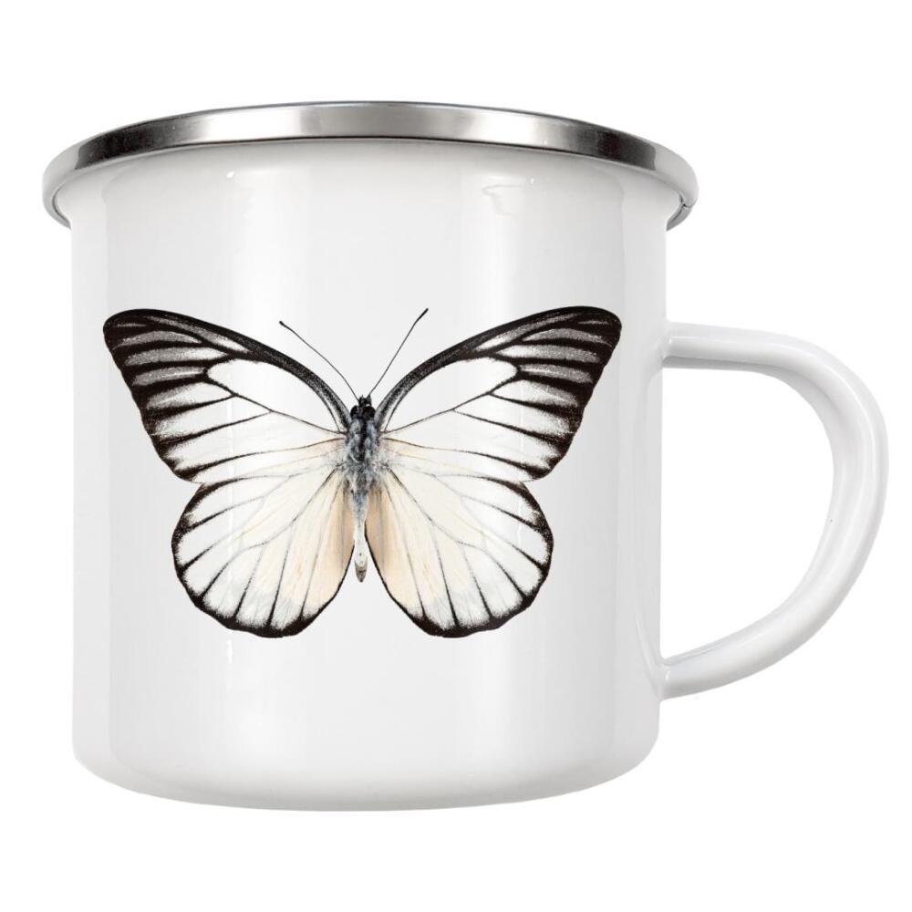 Emaille Tasse "Prioneris philonome" artboxONE - Natur,Tiere