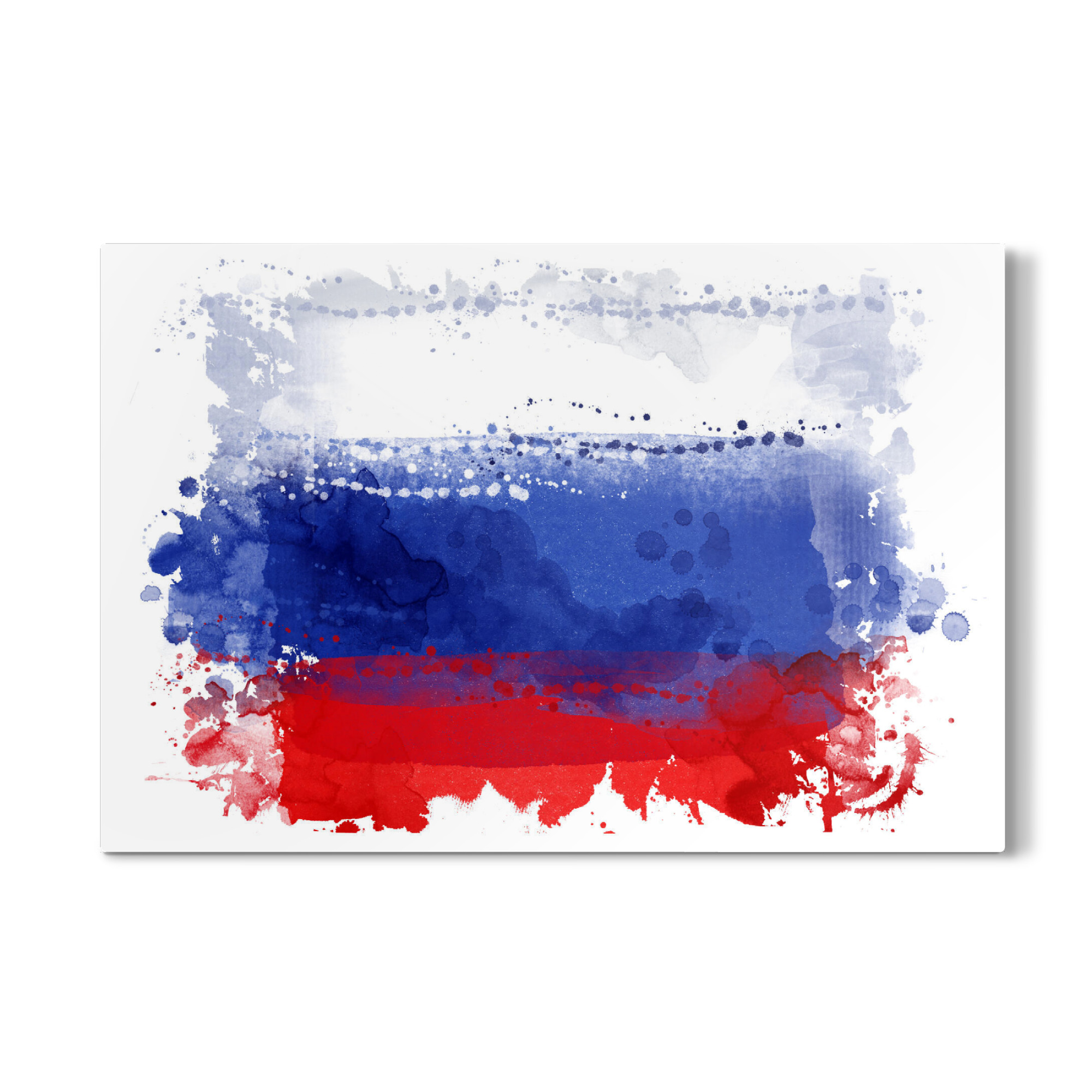 Galerie-Print "Flagge Russland" 75x50 cm artboxONE