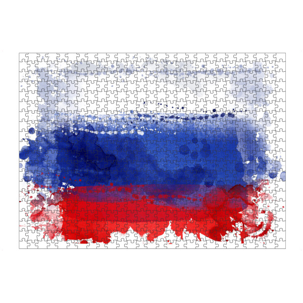 Puzzle Ravensburger "Flagge Russland" artboxONE - Reise,Reise / Länder,Sport / Fußball,Sport / Sommerspiele