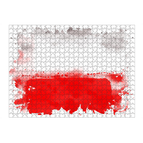 artboxONE Puzzle "Flagge Polen" artboxONE - Reise,Reise / Länder,Sport / Fußball,Sport / Sommerspiele