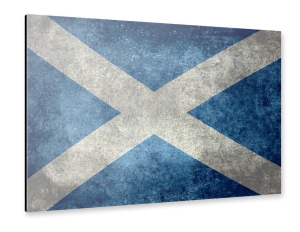 Alu-Dibond "Flag of Scotlande" 30x20 cm artboxONE