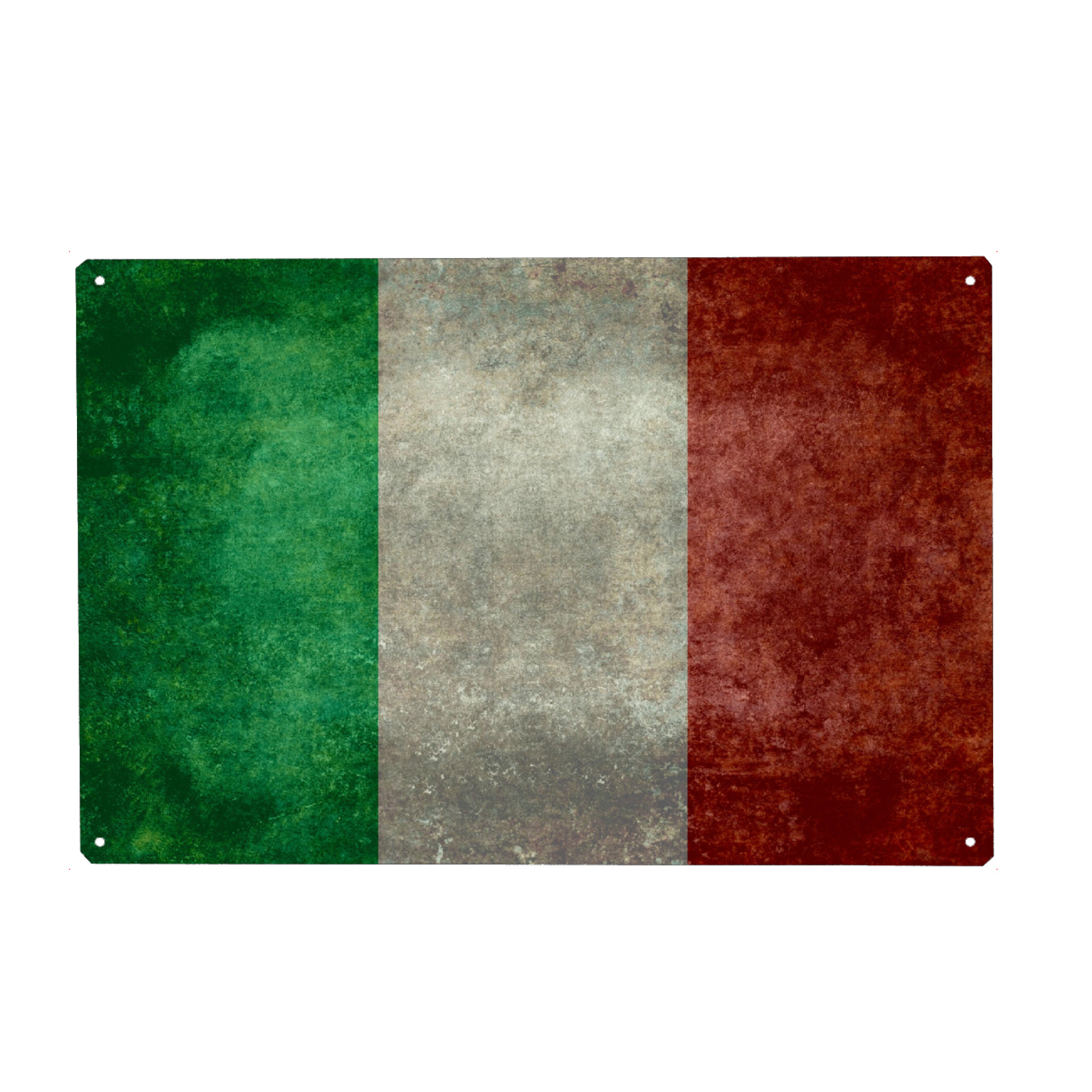 Holzbild "Flag of Italy" artboxONE - Reise,Sport / Fußball - Italien,Fußball,Em,Flagge