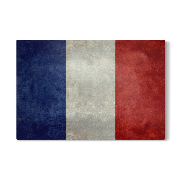 Galerie-Print "Flag of France" 30x20 cm artboxONE