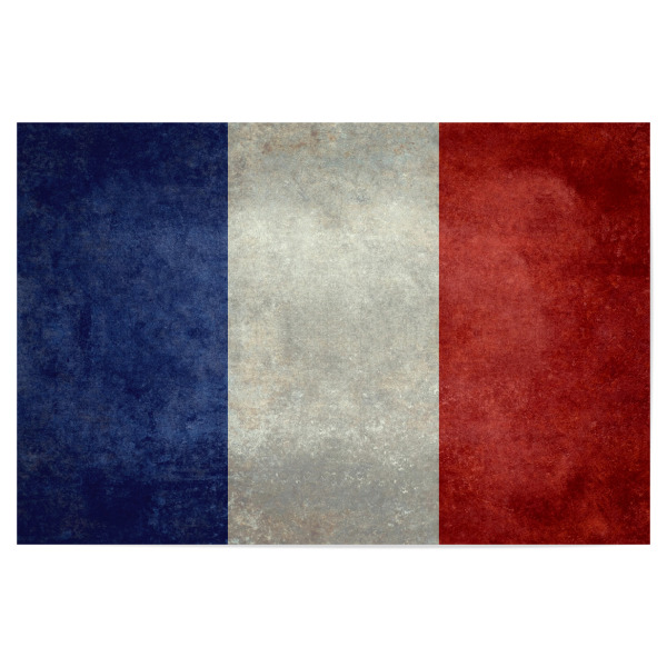 Poster 30x20 cm "Flag of France" artboxONE - Reise,Sport / Fußball - Fußball,Em,Flagge,Frankreich