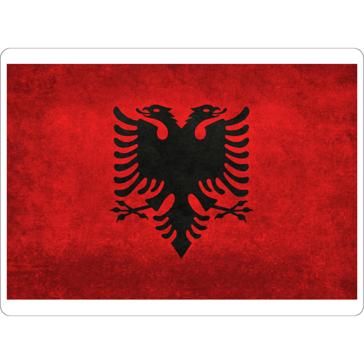 Tischset "Albania" artboxONE - Reise - Albanien,Flagge,Fahne,Länderflagge - Bild Albanien