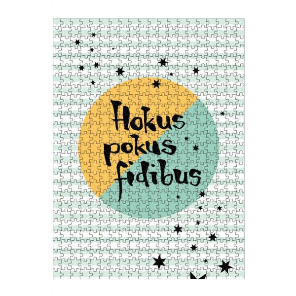 artboxONE Puzzle "Hokus Pokus" artboxONE - Typografie,Für Kinder,Für Kinder