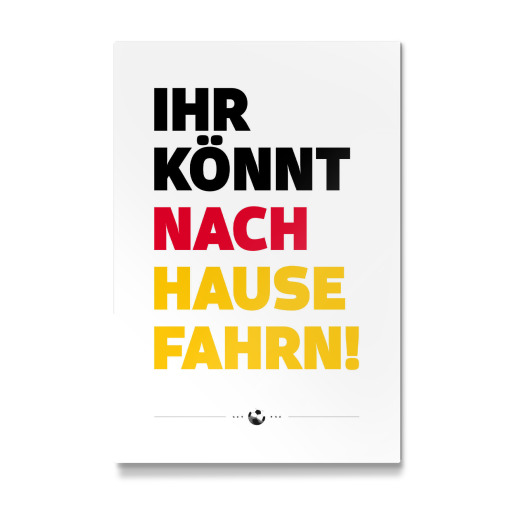 Nach Hause Fahrn