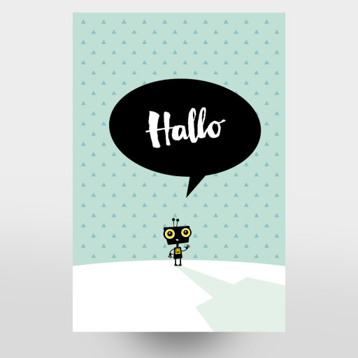 Hallo kleiner Roboter