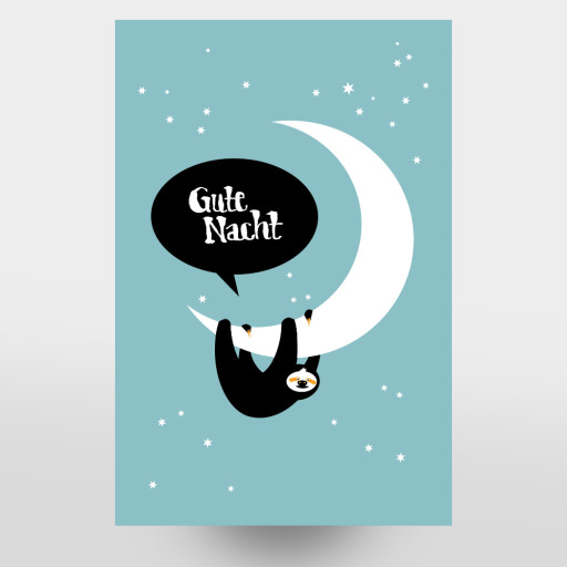 Gute Nacht Faultier